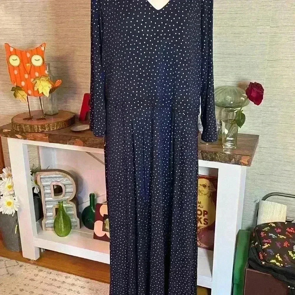 Loft Women Sweater Size M Pink Boucle Tweed Knit 3/4 Sleeve Mock Turtleneck - Picture 3 of 10